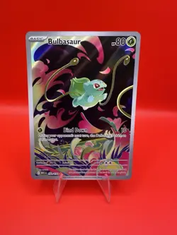 Pokemon Mega Evolution Bulbasaur Illustration Rare #133/132 Pack Fresh - Image 1