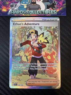 Pokemon TCG Ethans Adventure SIR 236/182 - Destined Rivals | NM Pack Fresh - Image 1