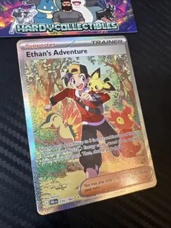 Pokemon TCG Ethans Adventure SIR 236/182 - Destined Rivals | NM Pack Fresh - Image 2