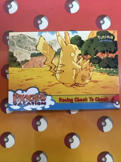Pokemon TCG Racing Cheek to Cheek Pokemon Topps Pikachu's Vacation 48 - Image 1