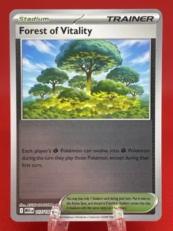 Pokemon TCG Forest of Vitality 117/132 S&V Mega Evolution Reverse Holo 2025 NM - Image 1
