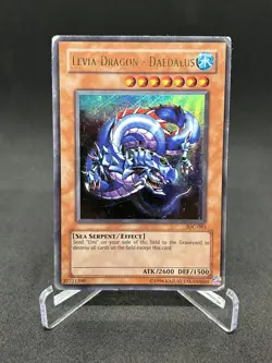 Yugioh Levia-Dragon - Daedalus IOC-083 Ultra Rare Unlimited Edition MP - Image 1