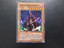 Yugioh - Great Shogun Shien STON-EN013 Super Rare - Image 1