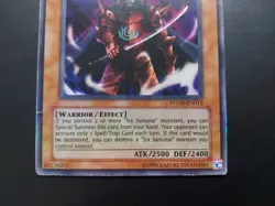Yugioh - Great Shogun Shien STON-EN013 Super Rare - Image 3