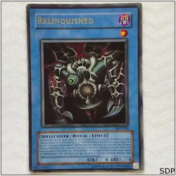 Relinquished - SDP-001 - Ultra Rare Unlimited Yugioh - Image 1