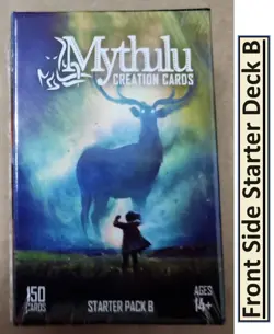 Mythulu Creation Cards Lot - Starter Pack B W/Box And Stickers - Image 3