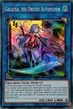 SOFU-EN043 GALATEA, THE ORCUST AUTOMATON SUPER RARE 1ST EDITION YuGiOh CARD - Image 1