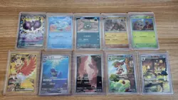 Pokemon Card Good Pull Lot of 10 SAR Masterball UR AR Charmander Wartortle Korea - Image 1