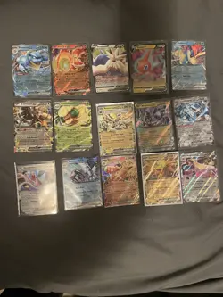 Pokemon Ex And V Lot Of 15 Full Art Cards Near Mint zapdos blastoise pikachu - Image 2
