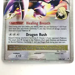 Garchomp C LV.X Supreme Victors Holo Pokemon Card - Image 4