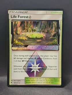 Life Forest Prism Star 180/214 - Lost Thunder - Holo Pokemon Card - Image 1