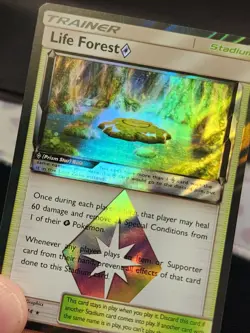 Life Forest Prism Star 180/214 - Lost Thunder - Holo Pokemon Card - Image 3