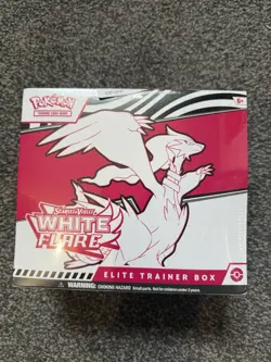 Pokemon Trading Card Game (TCG): Scarlet & Violet White Flare Elite Trainer Box - Image 1