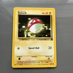 69/82 Voltorb Team Rocket Set 2000 WOTC Pokemon Card MINT - Image 1