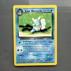 Pokemon Dark Wartortle Card TCG Team Rocket 46/82 - Image 1
