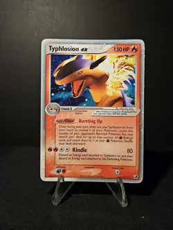Typhlosion EX 110/115 Holo Rare EX Unseen Forces Pokemon Card MP/LP - Image 1