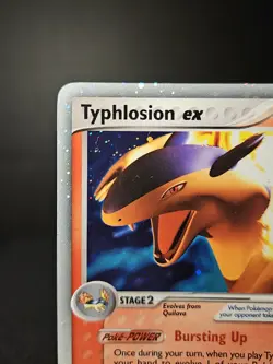 Typhlosion EX 110/115 Holo Rare EX Unseen Forces Pokemon Card MP/LP - Image 2