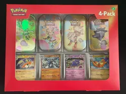 Sam’s Club 151 (4 Mini Tins + 4 Promo cards Bundle) - Scarlet & Violet 151 - Image 1
