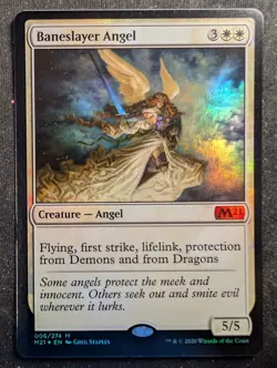 Baneslayer Angel - Foil - Core Set 2021 / M21 (MTG) - Image 1