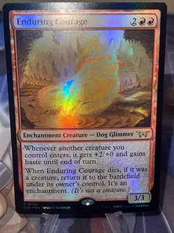 Enduring Courage (Foil) MTG Duskmourn DSK Magic The Gathering NM Mint #133 Rare - Image 2
