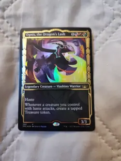 Mtg Foil SHOWCASE Ognis, the Dragon's Lash Streets of New Capenna Magic x1 NM - Image 1