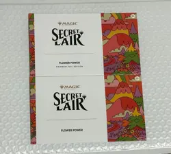 Magic the Gathering Secret Lair Flower Power FOIL & NON-FOIL Set! NEW/SEALED - Image 2