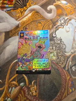 Temple Of The False God Foil MTG Encyclopedia Secret Lair - NM - - Image 1