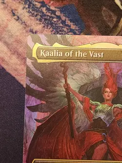 MTG Double Masters - Kaalia Of The Vast - Box Topper Borderless FOIL NM - Image 3