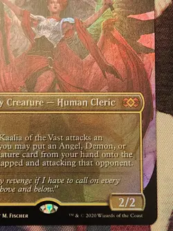 MTG Double Masters - Kaalia Of The Vast - Box Topper Borderless FOIL NM - Image 5