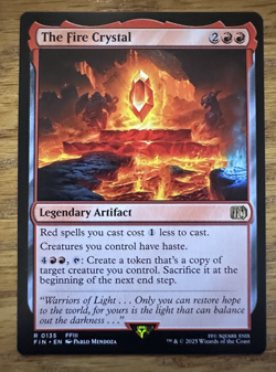 MTG Final Fantasy, The Fire Crystal - Image 1
