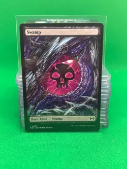 Swamp DRAGON'S EYE - Tarkir: Dragonstorm TDM MTG - Image 1