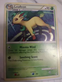 Pokemon TCG Card NM Leafeon 13/95 Holo Rare Holo NM Call of Legends - Image 2