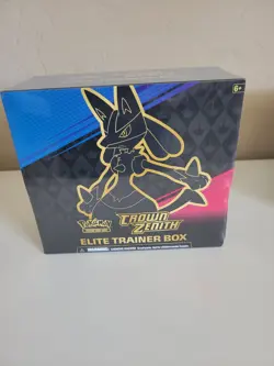 POKEMON Crown Zenith Elite Trainer Box ETB - NEW & SEALED - Image 1