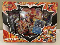 Pokemon TCG Infernape V Collection Box Factory Sealed- FUSION STRIKE+LOST ORIGIN - Image 1