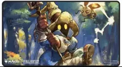 Final Fantasy Vivi Ornitier Magic the Gathering Ultra Pro Stitched Playmat - Image 1