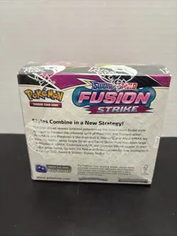 Pokemon TCG Sword & Shield Fusion Strike Booster Box Factory Sealed - Image 3