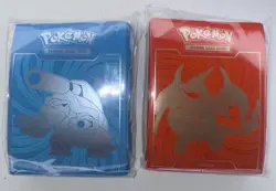 2 X Pokemon XY Evolutions Charizard /Blastoise 65ct ETB Sleeves Sealed - Image 1