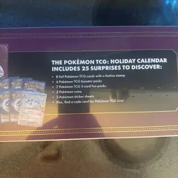 Pokemon TCG 2025 Holiday Advent Calendar Box Sealed New - Image 5
