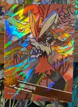 ??Mega Blaziken PM-MR No. 008??Non-TCG Pokemon Eif Origin Collection 3.0?? - Image 1