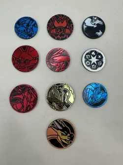 Lot Of Pokemon TCG Game Flipping Coins - Assorted Lot - Image 1