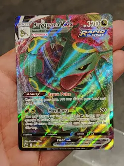 Pokemon TCG: Crown Zenith Rayquaza VMAX 102/159 Ultra Rare Near Mint - Image 1