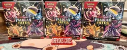 Pokemon TCG Paldean Fates Booster Bundle Lot Of 3 SEALED NEW! - Image 1