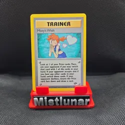 Pokemon Non-Holo Rare Misty's Wish - Set Gym challenge - Image 1