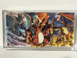 Pokemon Acrylic 3D paper display art card Charizard! Non Tcg - Image 1