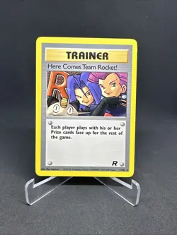 Here Comes Team Rocket! 15/82 Pokemon TCG Trainer Card - Image 1