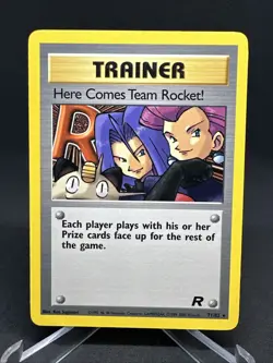 Here Comes Team Rocket! 15/82 Pokemon TCG Trainer Card - Image 2