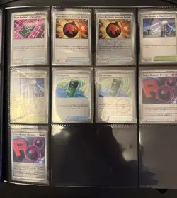 Pokemon Destined Rivals Complete Base Set - 1-183 Cards Binder Included - Image 3