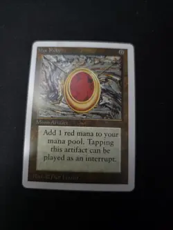 **P R 0 X Y** mtg Magic The Gathering Mox Ruby White Border Card *P R 0 X Y* - Image 2