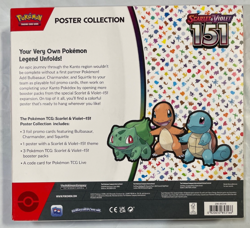 Pokemon Trading Card Game: Scarlet & Violet- 151 Poster Collection New - Image 2