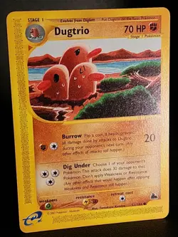 Pokemon Card - Dugtrio Skyridge 52/144 Non-Holo 2003 NM - Image 2